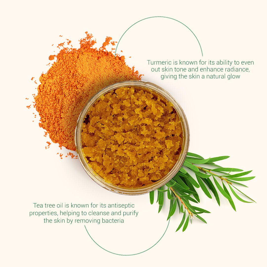 tea tree & turmeric body scrub tea tree & turmeric body scrub