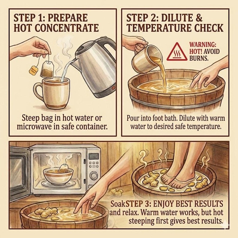 warming feetea, herbal teabags for feet bath warming feetea, herbal teabags for feet bath