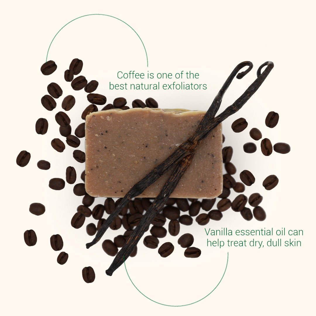 vanilla mint coffee bar soap vanilla mint coffee bar soap