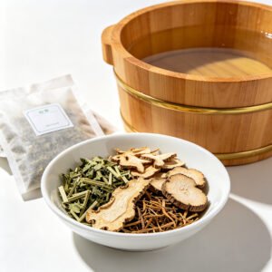 pure traditional herbal foot soak | gentle nourishing bath with premium botanicals